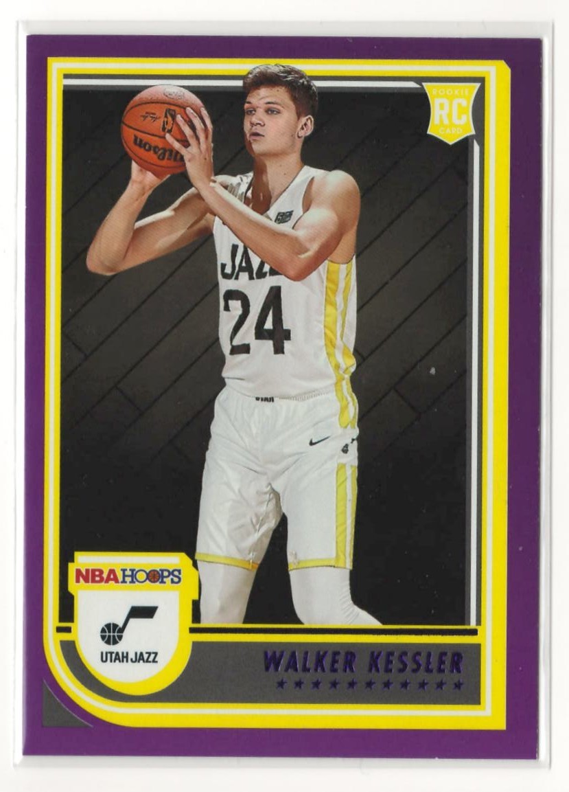 2022-23 Panini Hoops - Walker Kessler #252 (RC) Purple