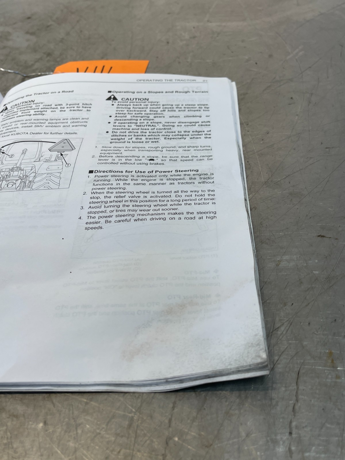 Kubota BX2350 Tractor Operators Manual BX1850