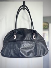 Coccinelle Black Leather Shoulder Bag Italy S...