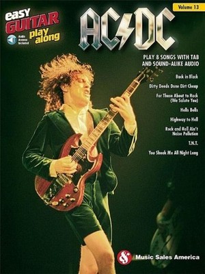 Ac/DC: Easy Guitar Play-Along Volume 13 (Book/Online Audio) Gitarre