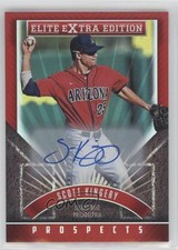 2015 Panini Elite Extra Edition Prospects Auto Scott Kingery #49 Auto 0a2t