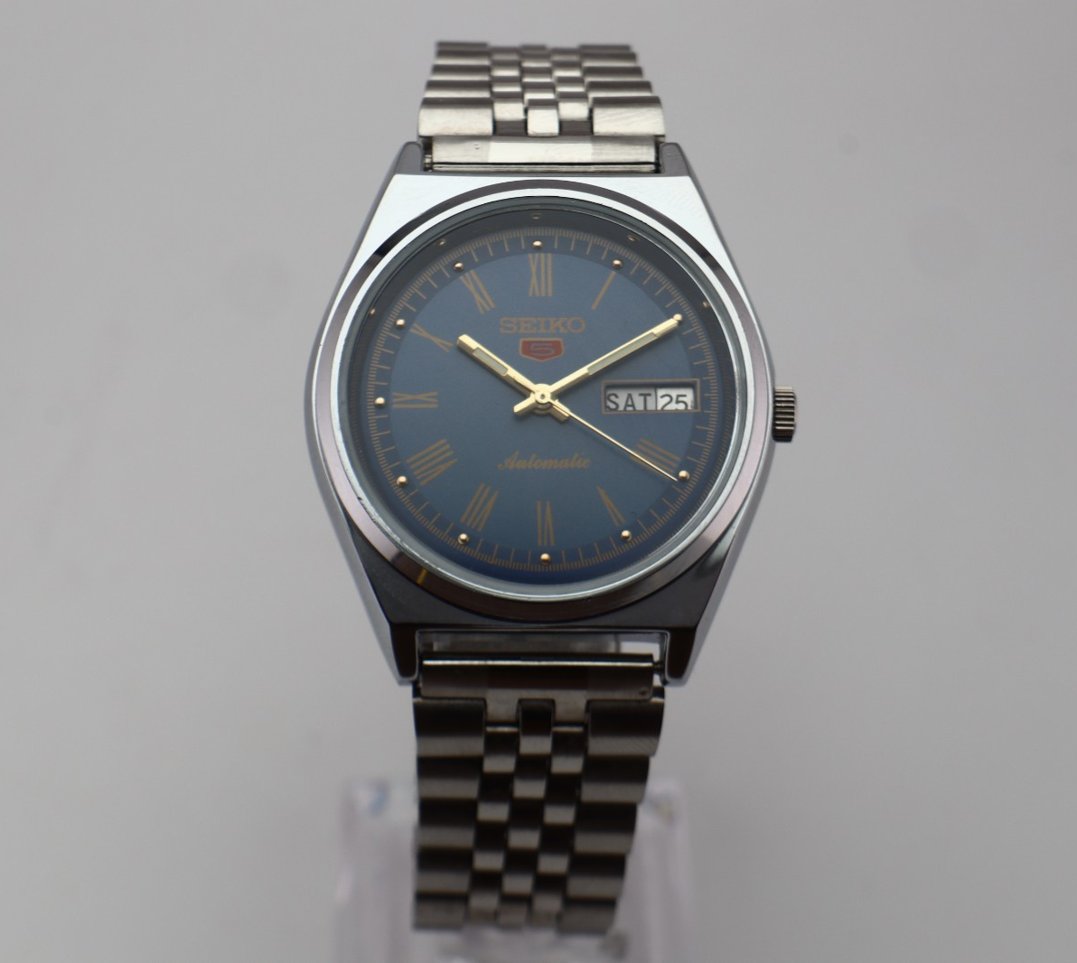 Vintage Seiko 5 Automatic 6309A 17 Jewels D/D Japan made Man's Wrist Watch