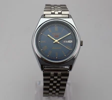 Vintage Seiko 5 Automatic 6309A 17 Jewels D/D Japan made Man's Wrist Watch