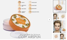 Coty Airspun ORIGINAL Loose Face Powder HONEY BEIGE LTPeach Tone 070-32 last one