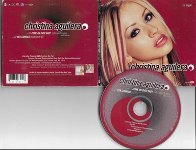 CHRISTINA AGUILERA Come over RARE VERSION & SPANISH & VIDEO USA PRESS CD single