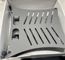 Konig  Meyer 12195-000-87 Foldable Laptop Stand, Gray