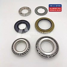 Buje de rueda 2x cojinete + 2x sello de aceite + tuerca + arandela trasera para ISUZU NPR NQR NPR-HD