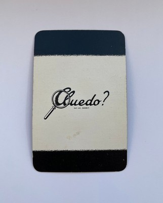 Einzelne Ersatz Vintage Cluedo Clue Brettspielkarten