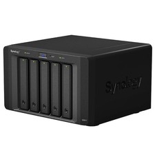 Synology DX517 5-Bay Expansion Unit, 3.5"/2.5" Drive Bays, DiskStation Manager,
