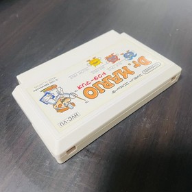 Dr. Mario Nintendo Famicom 1990 Japanese Version HVC-VU Puzzle Retro Games