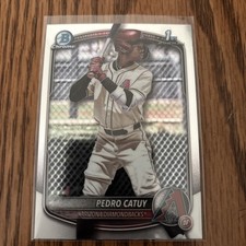 2025 Bowman Chrome - Prospects Pedro Catuy, Pedro Catuy #BCP-210 (RC)