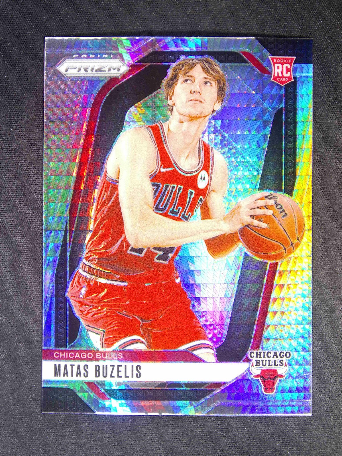 2024-25 Panini Prizm Matas Buzelis #252 RC Rookie Hyper