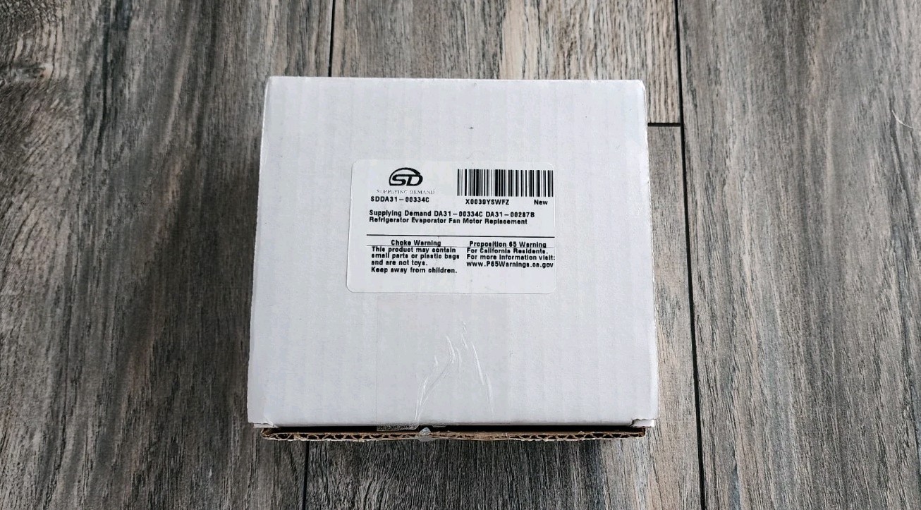 Supplying Demand DA31-00334C Refrigerator Evaporator Fan Motor for Samsung NEW