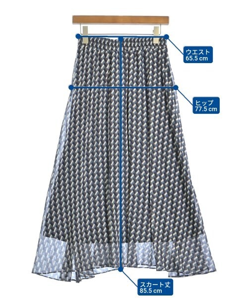 Michel Klein Women's Maxi Skirt Used, Front stain, B condition