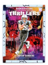 2024 Rookie & Stars Football #T-JSS JaTavion Sanders Rookie Thrillers Prizm -