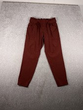 Athleta Skyline II Pants Women Size 6 Brown Belted Casual