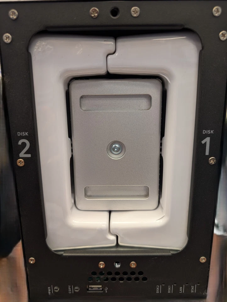 ioSafe 214 NAS RAID Server *Fire And Water Rated* No hard drives w/ Power Supply - Image 2 of 4