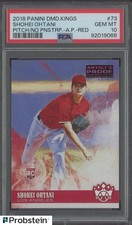 2018 Panini Diamond Kings Artist Proof Red #73 Shohei Ohtani RC Rookie PSA 10