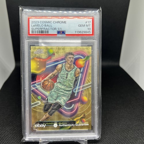 2023-24 Topps Cosmic Chrome - LaMelo Ball #17 SuperFractor 1/1
