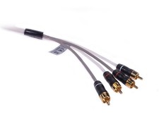 FUSION 0101261800 SHIELDED RCA CABLE 6FT 4 WAY; 4 Channels; 6 Foot Length;