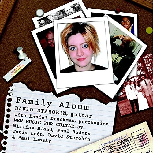 BRIDGE9239 David Starobin Family Album - New Music For Guitar, Vol 7 CD NEW