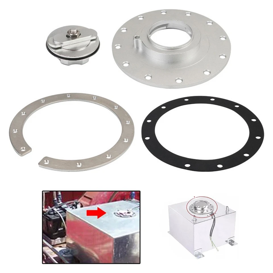 Professional Grade Billet Aluminum Fuel Cell Cap with Enhanced Durability - Image 2 of 4