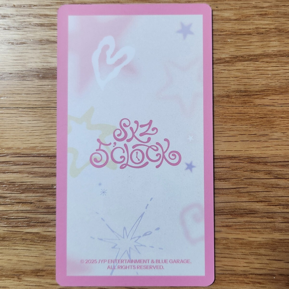 Hyunjin 5th Fan Meeting Special Trading Card Photocard Stray