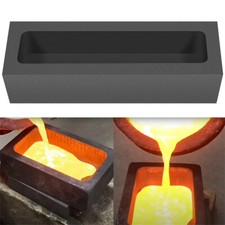 Graphite Casting Ingot Bar Mold Melting Refining Scrap For Copper Silver Gold