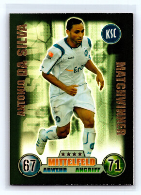 2008-09 Topps Match Attax Bundesliga Matchwinner Antonio Da Silva Karlsruher SC