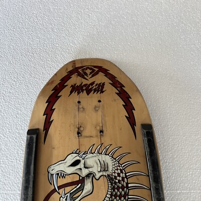 1990 POWELL PERALTA MIKE MCGILL STINGER MINI SKATEBOARD DECK