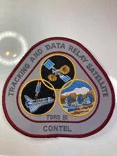 NASA Patch TDRS III Tracking and Data Relay. Satellite CONTEL