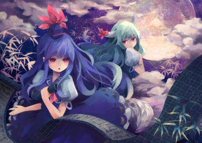 Anime dress girls touhou kamishirasawa keine ex Custom Gaming Mat Desk