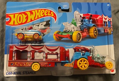 2023 Hot Wheels Super Rigs Car Nival Steamer Circus Trailer - NEW UNOPENED