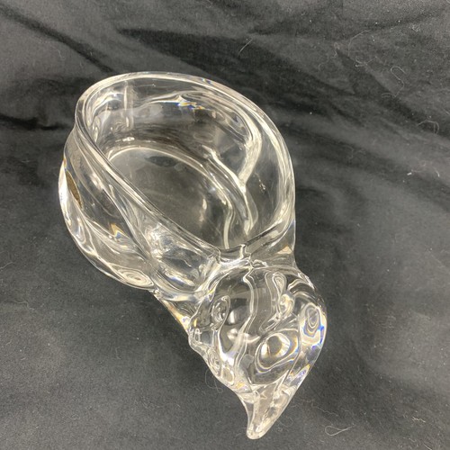 Statuetta Cristal d'Arques Gatto Dormiente Autentico Cristal d'Arques Piatto Bevande - Foto 3 di 11