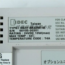 IDEC panel HG1F-SB22BF-W refurbished FREE EXP...