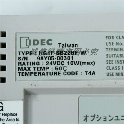 IDEC panel HG1F-SB22BF-W refurbished FREE EXPEDITED SHIPPING