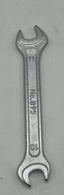 Maulschlüssel Felo SW10, SW11, Doppelmaulschlüssel 10mm/ 11mm