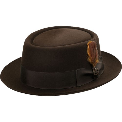 Vintage Towncraft Fedora Hat XXX Beaver Quality ~ Open Road