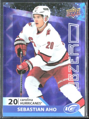 2021-22 Upper Deck Ice Sub Zero Sebastian Aho #SZ-9