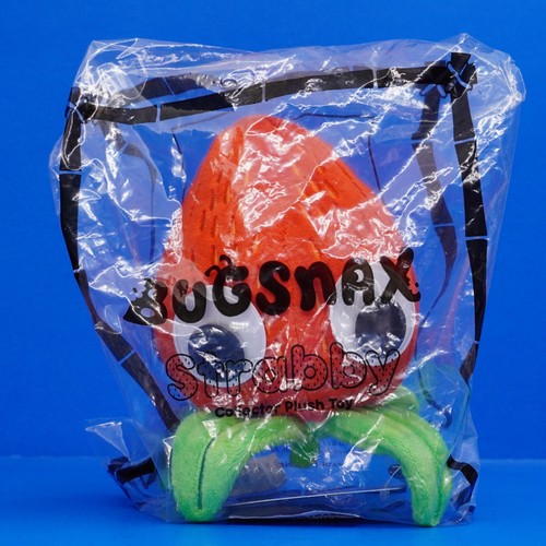 Bugsnax Strabby Stuffed Plush Plushie Figure 6" Strawberry Beetle Bug