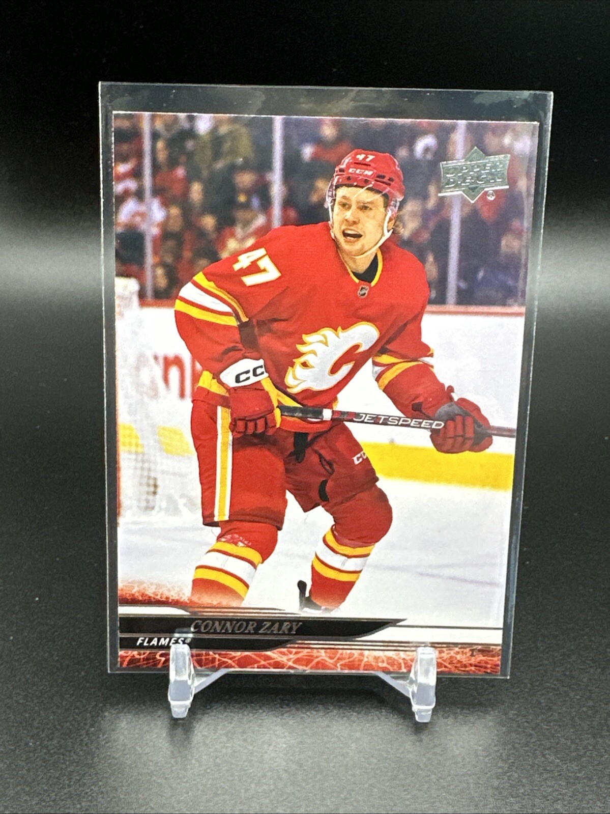#32 2024-25 Upper Deck Series 1 Base Connor Zary Calgary Flames Series 1 Hockey