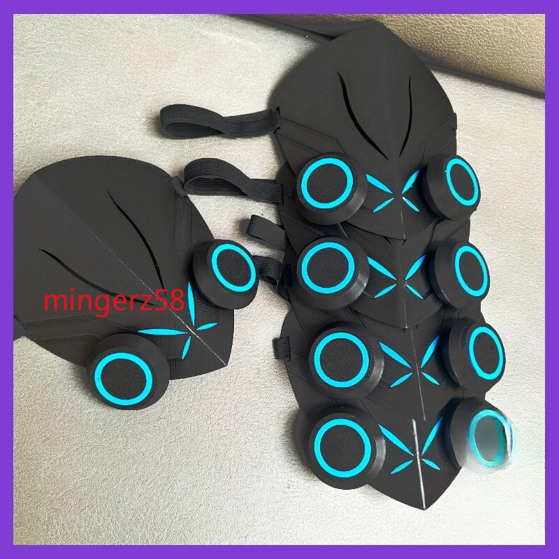 Blue Archive Hakari Atsuko Mask Cosplay Prop Halloween Performance PVC Ornament - Image 2 of 3