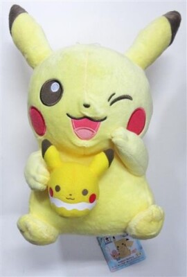 Pokemon Tea Party riesiges Plüschtier - lecker und spannend - Pikachu - aus Japan