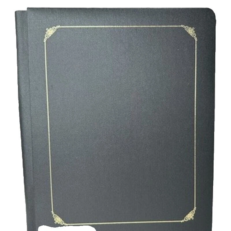 Álbum de recortes Sólido Preto Creative Memories Álbuns e Refis