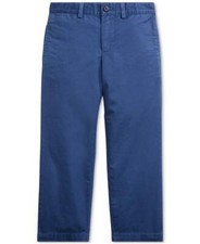 NWOT Polo Ralph Lauren Little Boys Navy Cotton Twill Chino Pants 16 tno2521
