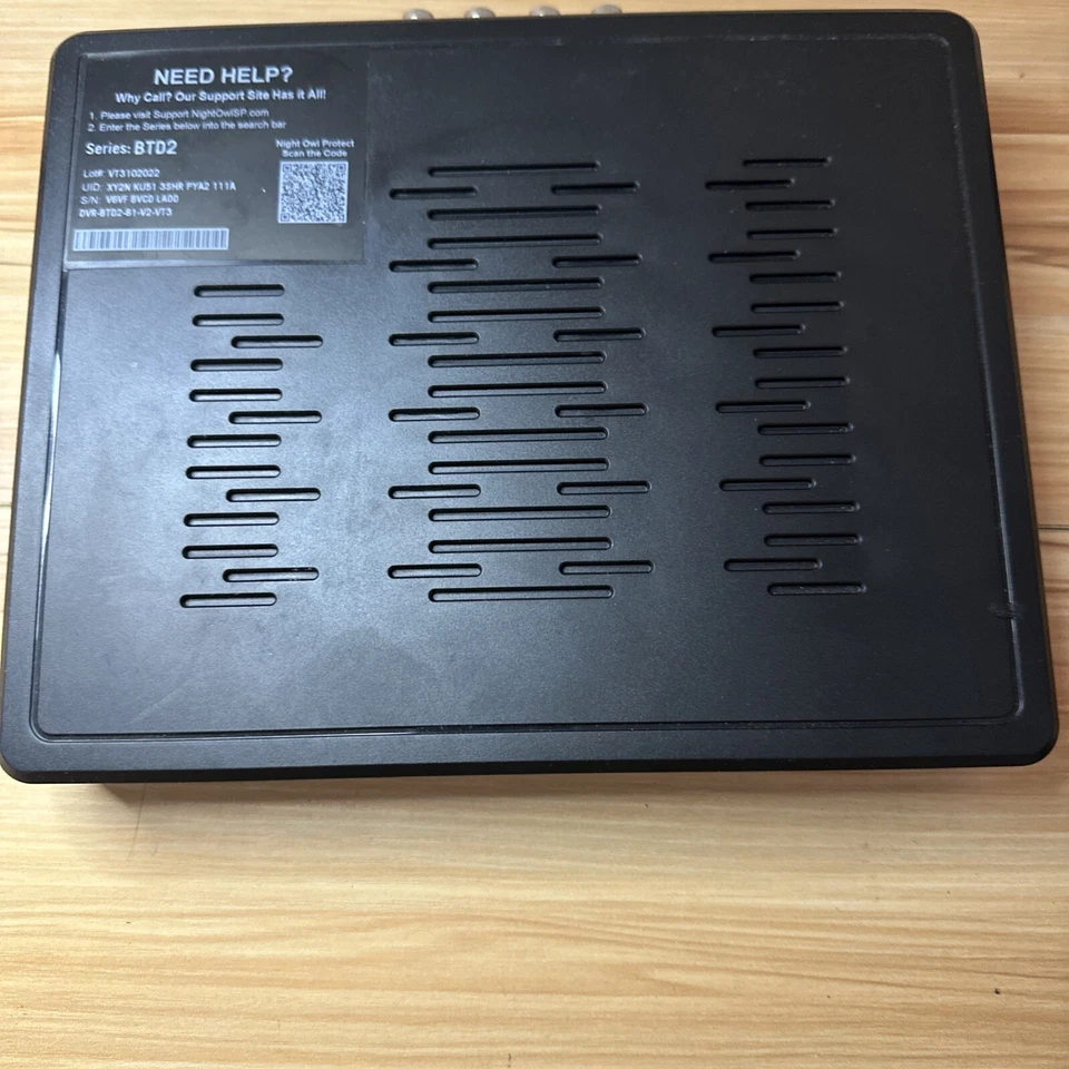 Night Owl VD2P1-84-V2 1TB 8-Channel DVR Set with 4 HD Cameras - Black Used - Image 2 of 4