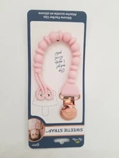 Itzy Ritzy Pink Sweetie Pacifier Strap