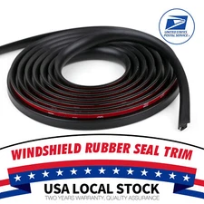 10FT H-Shape Window Seal Weather Strip Windshield Rear Glass Door Moulding Trim