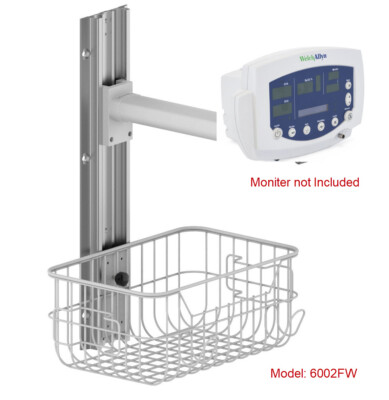 WALL MOUNT FOR Welch Allyn 53000 vital sign MONITOR , 4 CONFIGURATIONS TO CHOOSE