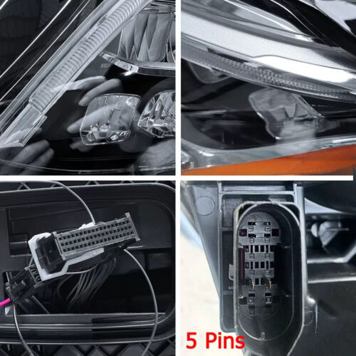 2019 2020 2021 LED Headlight For Mercedes-Benz C300 C43 C63 W205 RH Right Driver - Picture 2 of 8